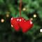 Roman; 4.25" Red Our 1st Christmas Together Hearts Christmas Ornament; Category:Collectible Ornaments; Image:3